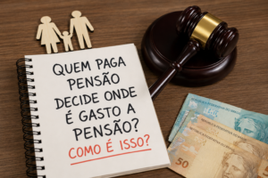 Quem paga pensão decide onde é gasto a pensão? Como é isso?