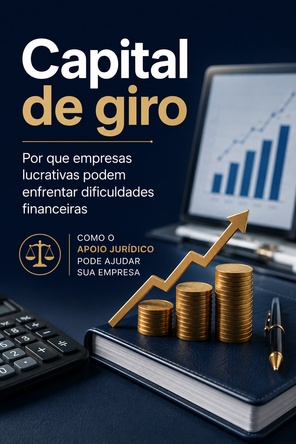 Capital de Giro: Como o Apoio Jurídico Pode Ajudar Empresas Lucrativas a Evitar Dificuldades Financeiras