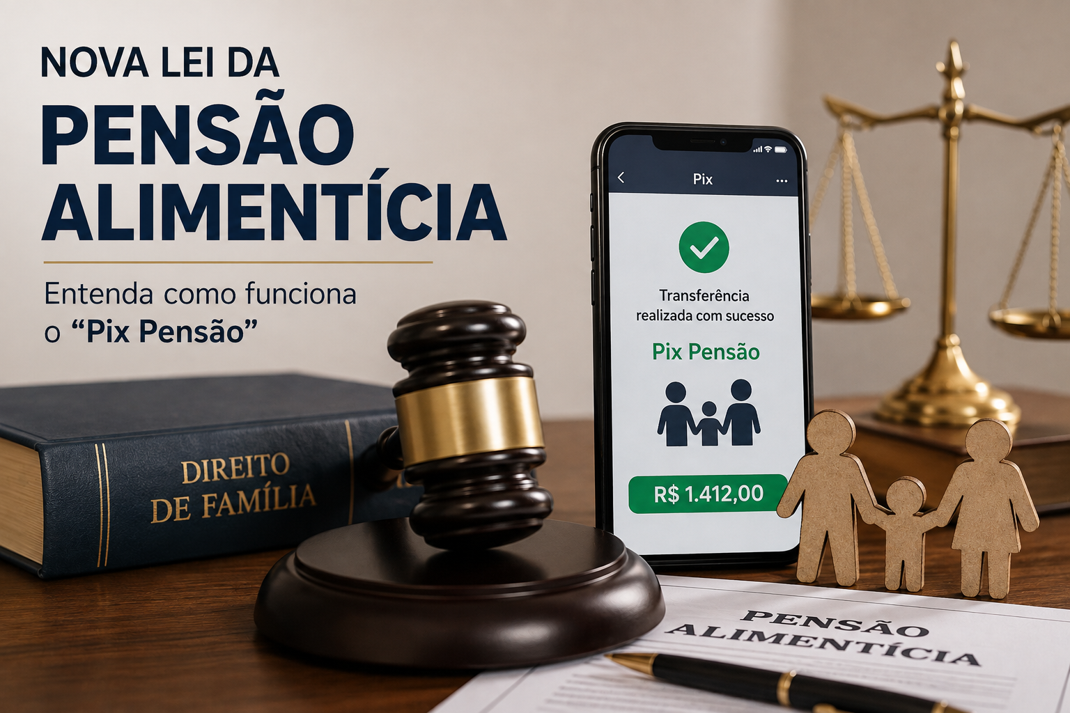 Nova Lei da Pensão Alimentícia: Entenda Como Vai Funcionar o “Pix Pensão”