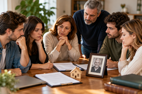 Reunião Familiar Sobre Herança
